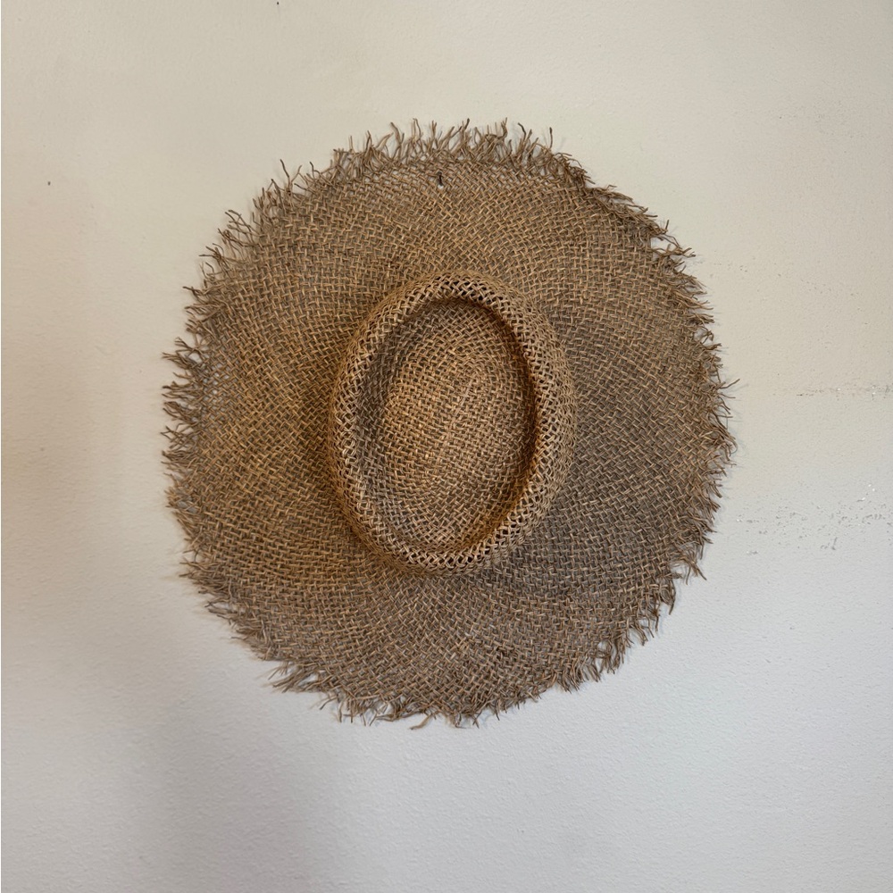 Lack Of Color Natural Straw Wide Brim Sun Hat - Picture 3 of 4
